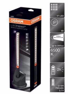 купить Инспекционная лампа на аккумуляторах OSRAM LEDIL 102 на Рено (Renault) Дачия (Dacia) Логан, МСВ, Дастер, Лоджи.